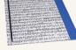 Preview: Music folder A4 blue, handmade, with elastic band
